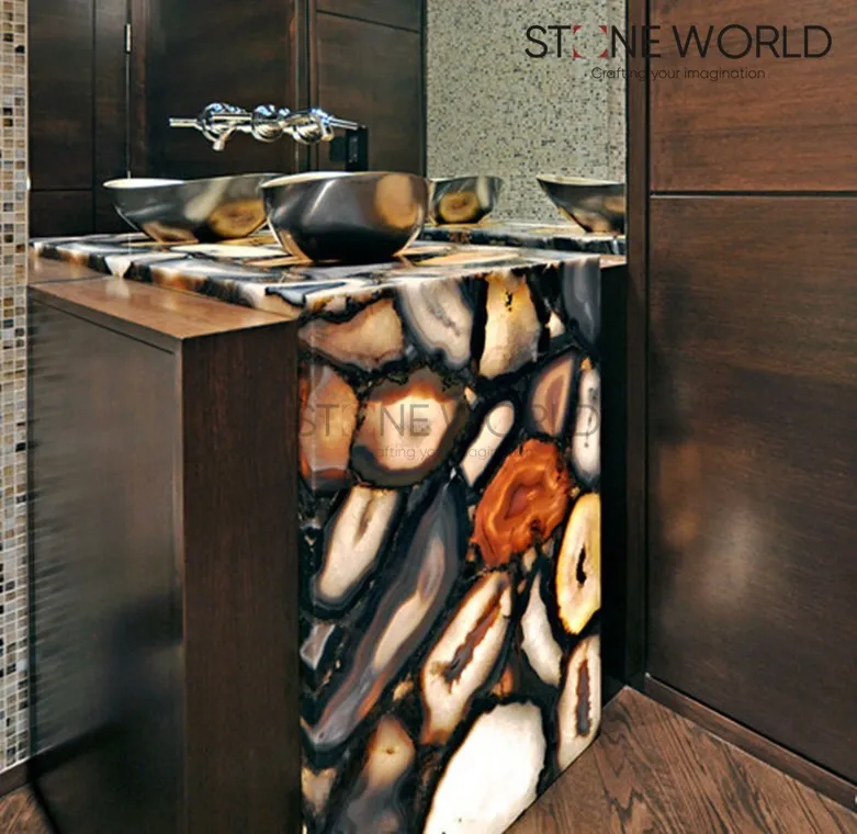 Natural Stone Bathroom project by Stone World