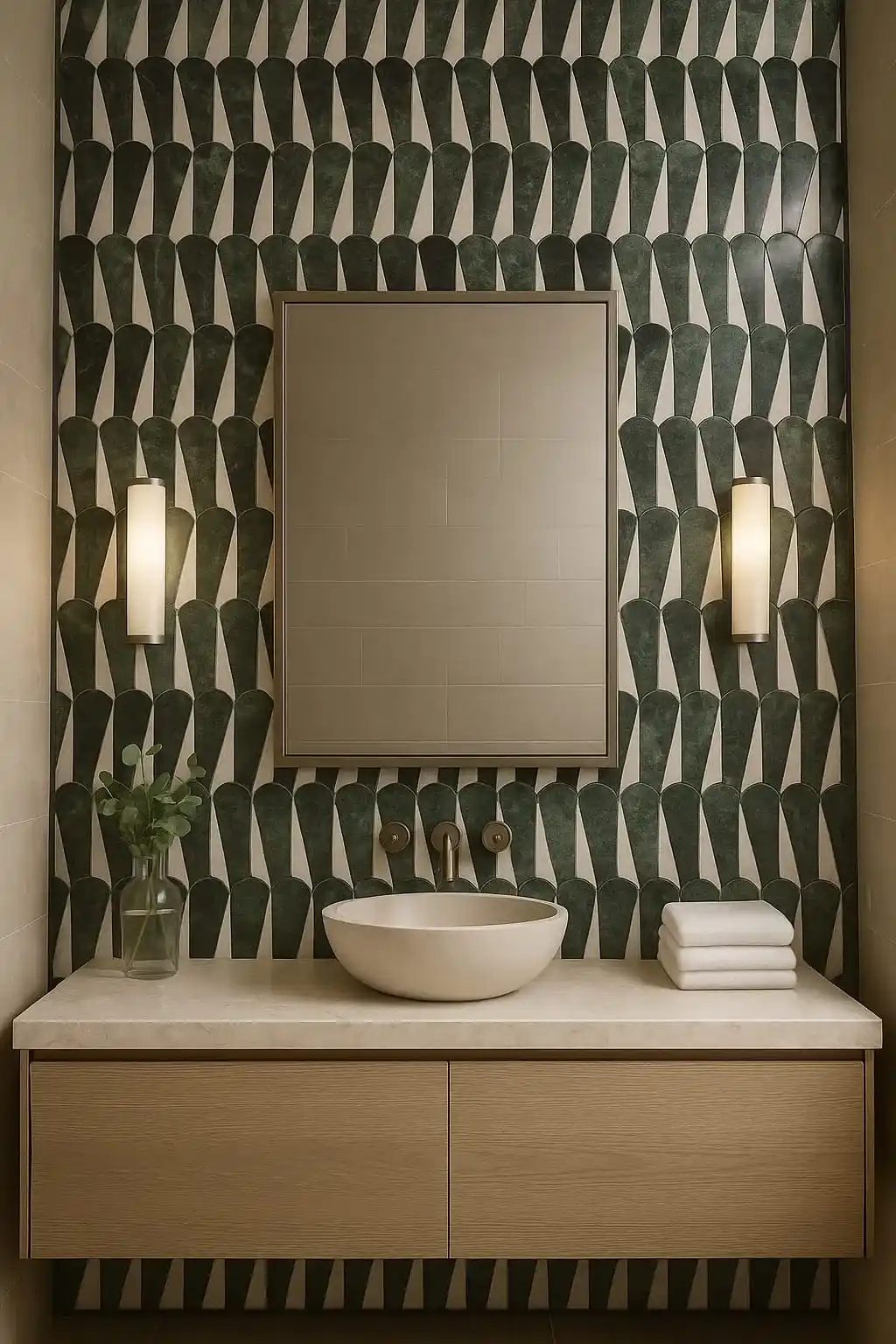 Natural Stone Bathroom project by Stone World
