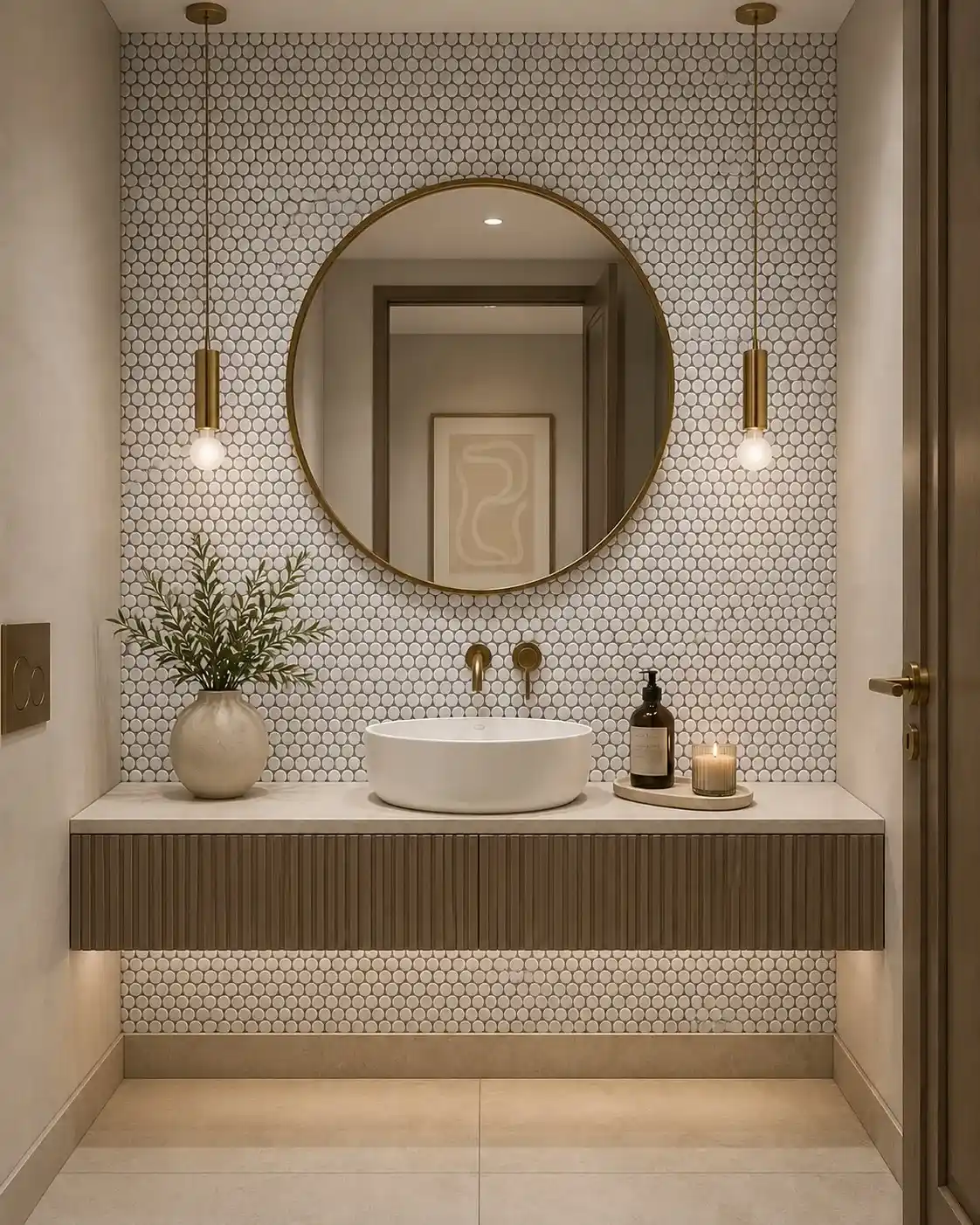 Natural Stone Bathroom project by Stone World