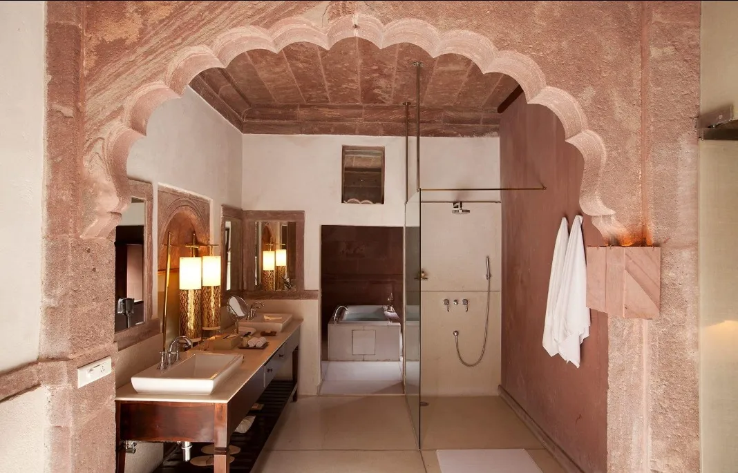 Natural Stone Bathroom project by Stone World