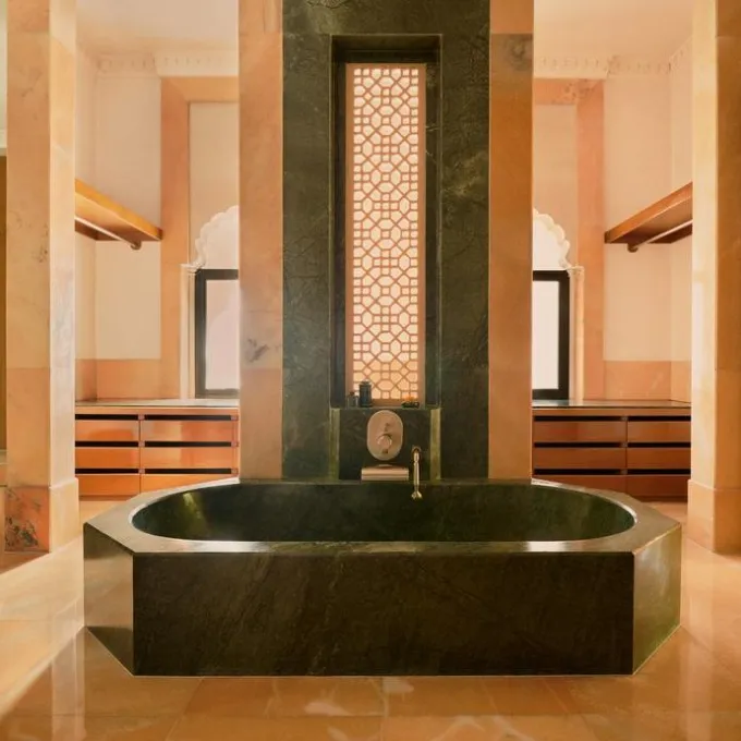 Natural Stone Bathroom project by Stone World