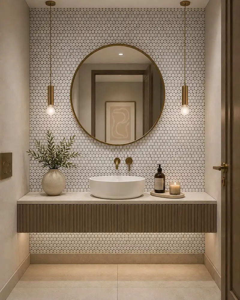 Natural Stone Bathroom project by Stone World