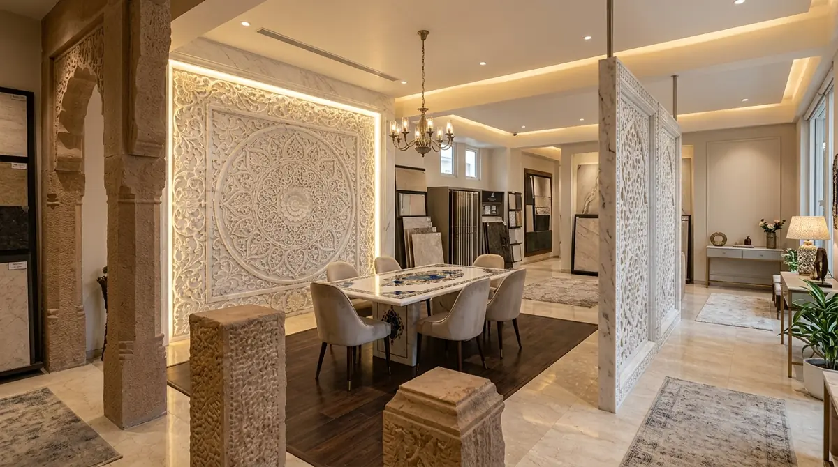 Custom Natural Stone Designs: CNC Carvings and Ideas