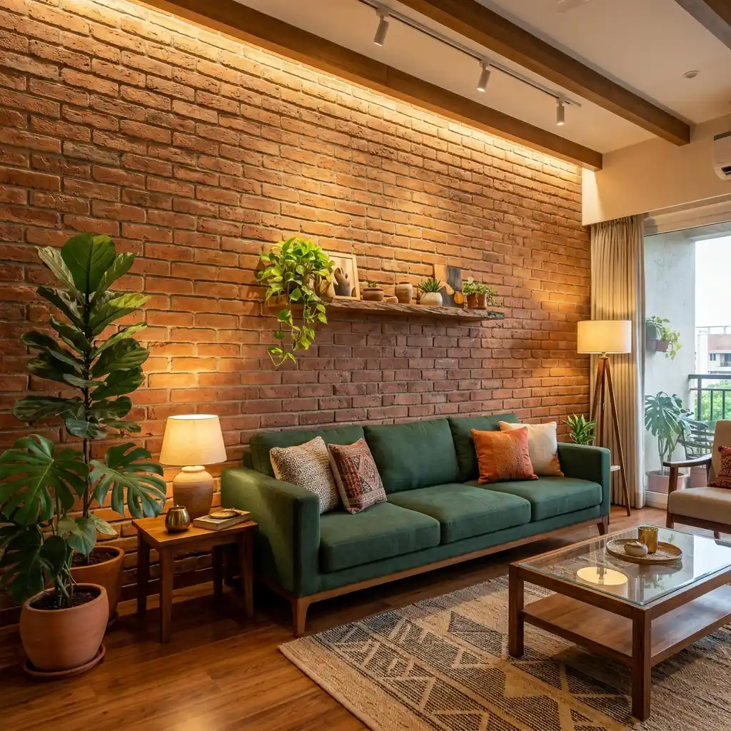 Interior Brick Wall Cladding: Ideas, Types and Installation Guide