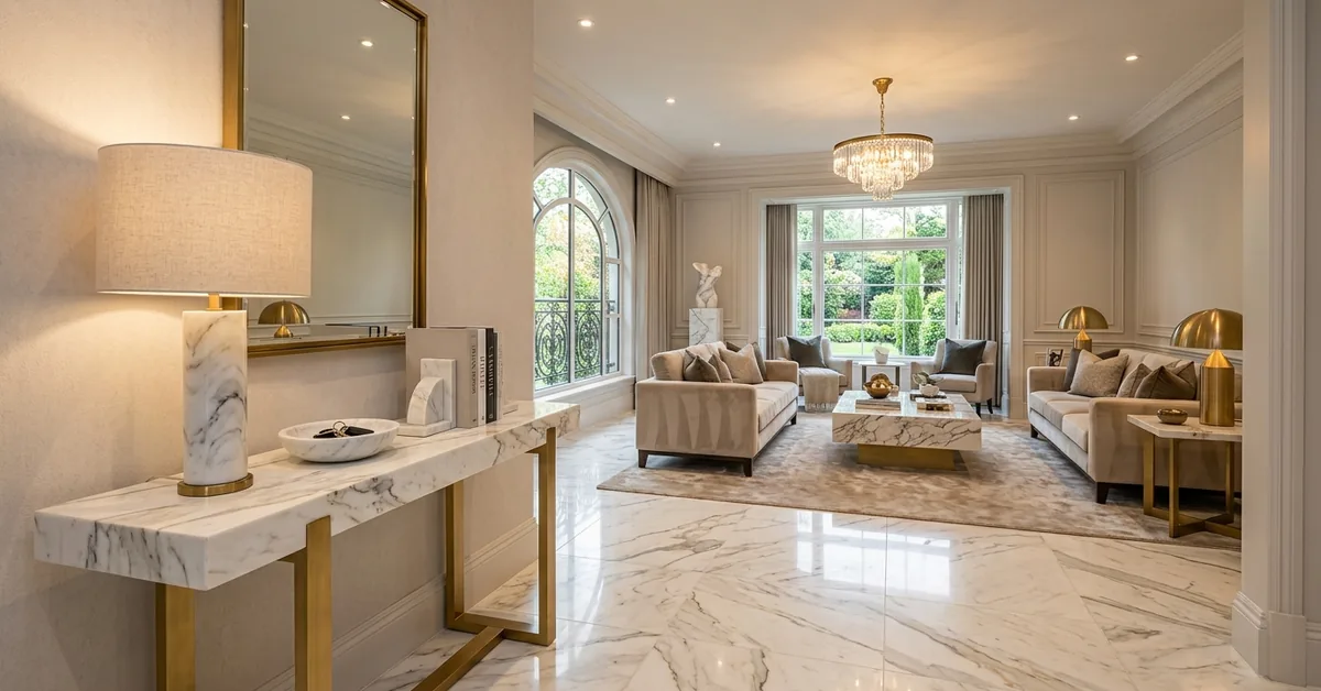 marble home decor