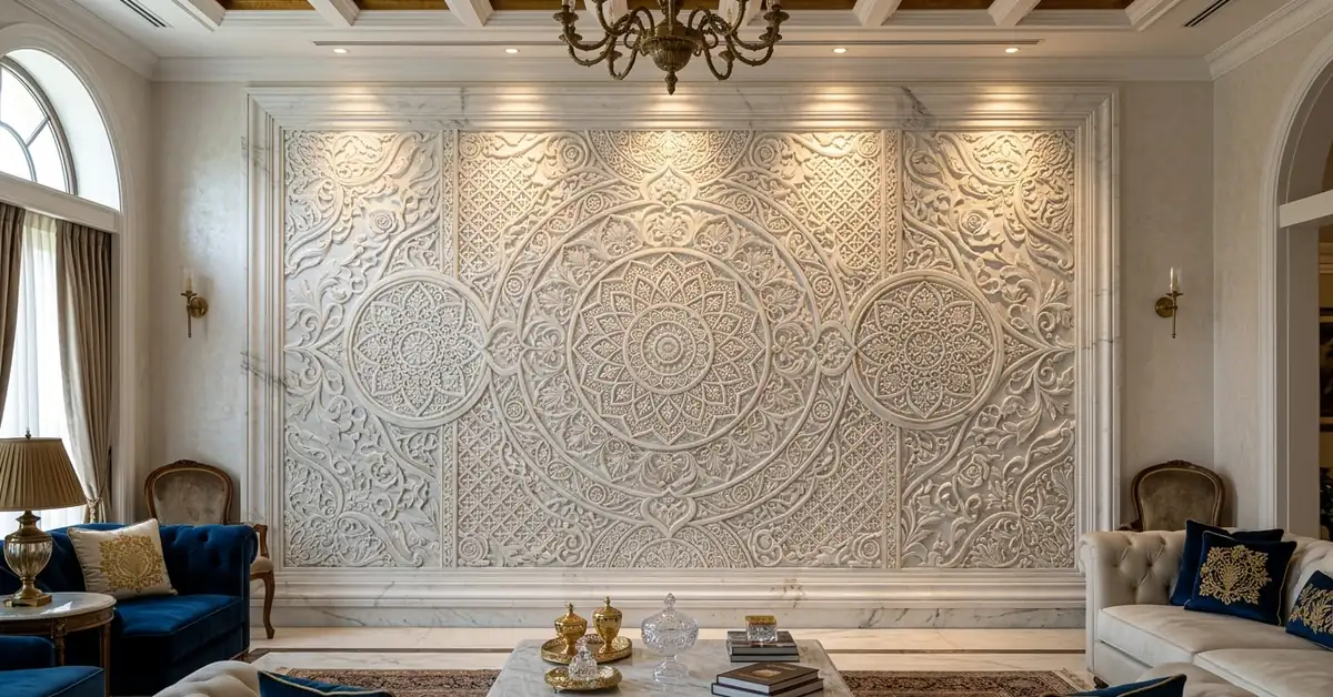 marble wall mural