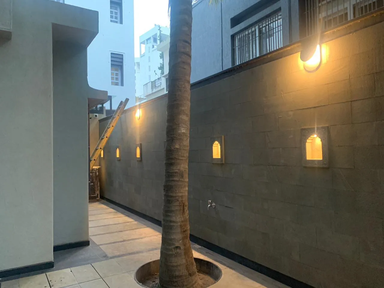Best Stone Boundary Wall project by Stone World
