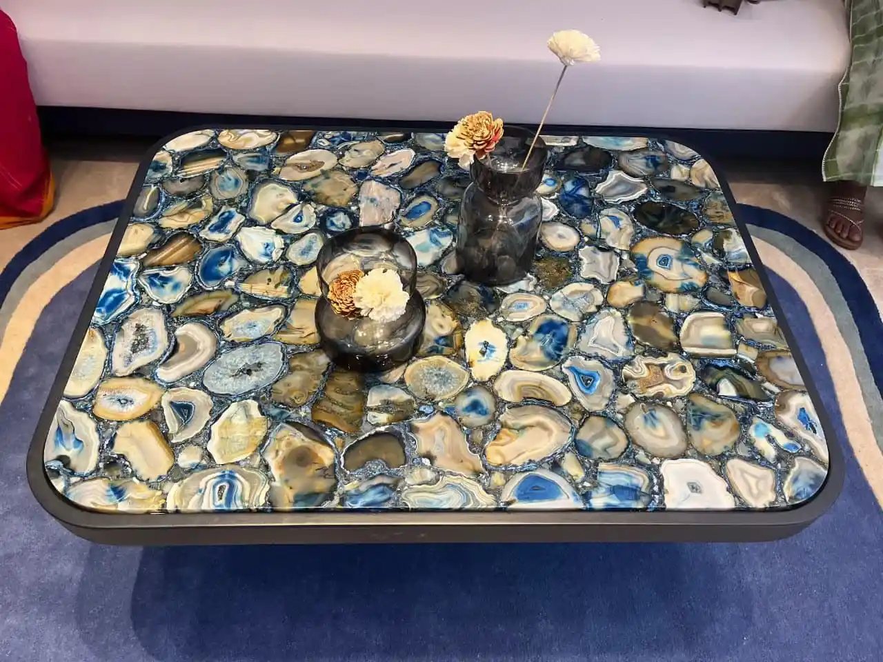 Stone Top Center Table project by Stone World