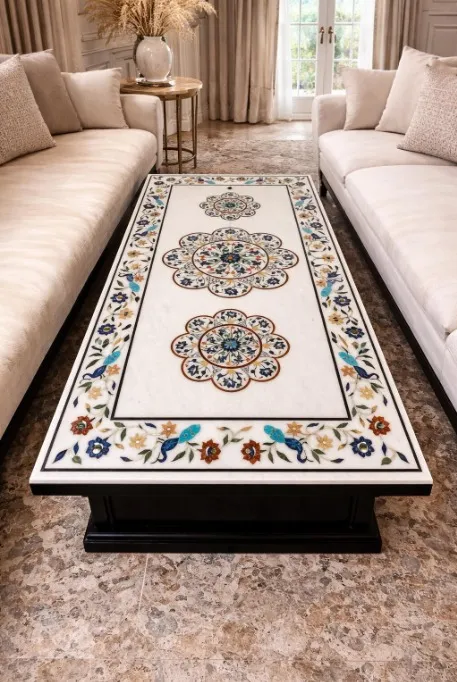 Stone Top Center Table project by Stone World