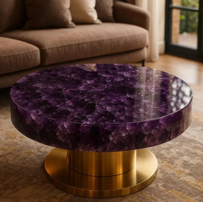 Stone Top Center Table project by Stone World