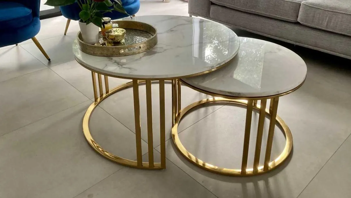 Stone Top Center Table project by Stone World