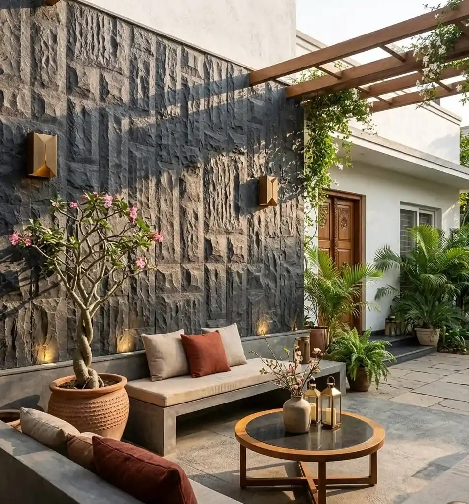 Best Stone For Courtyard project by Stone World