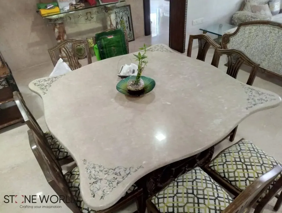 Stone Dining Table project by Stone World