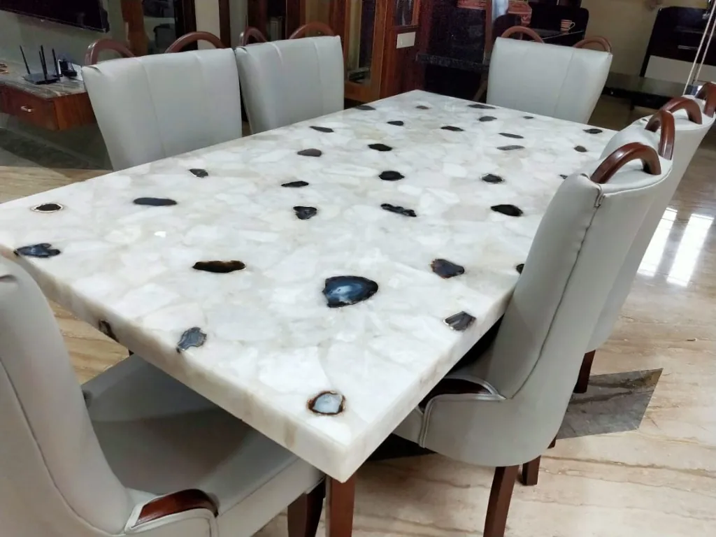 Stone Dining Table project by Stone World