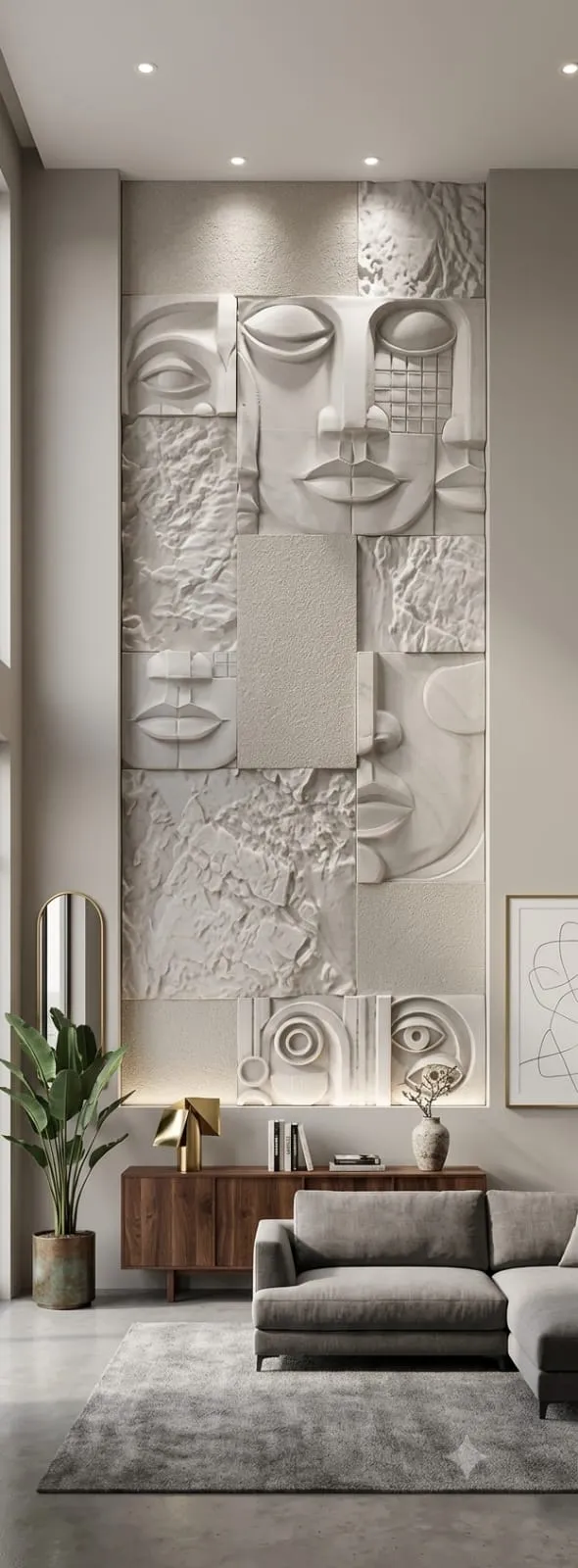Double Height Wall Design project by Stone World