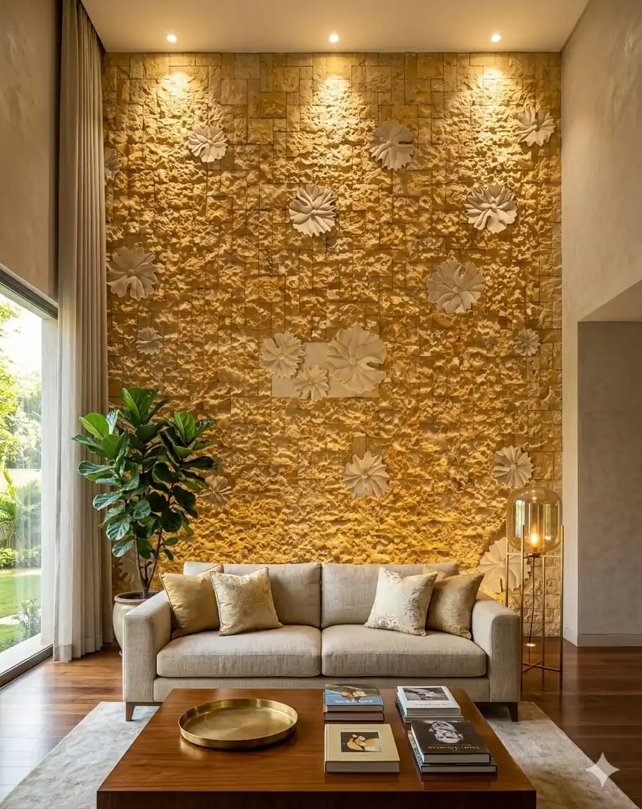 Double Height Wall Design project by Stone World