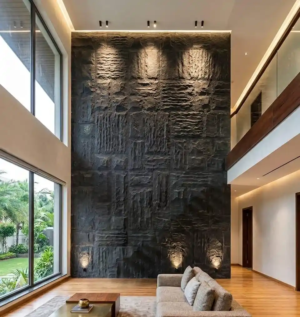 Double Height Wall Design project by Stone World