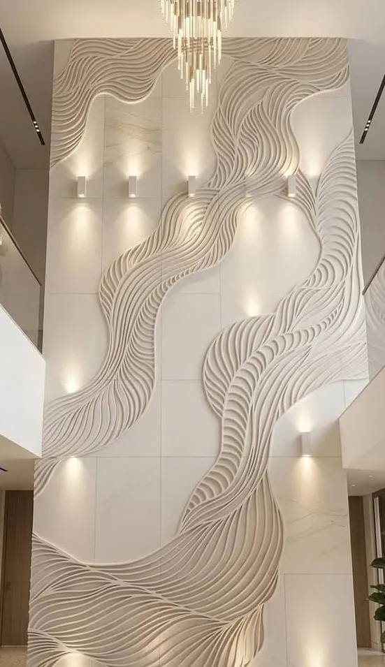 Double Height Wall Design project by Stone World