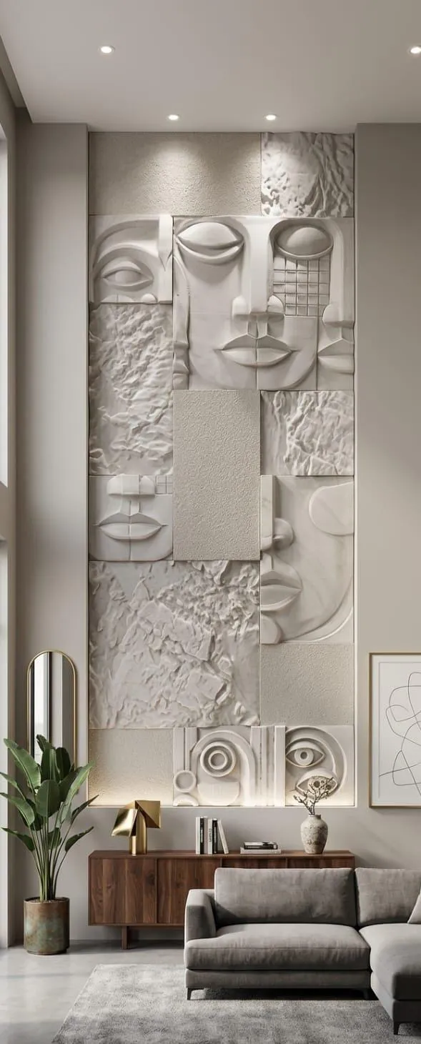 Double Height Wall Design project by Stone World