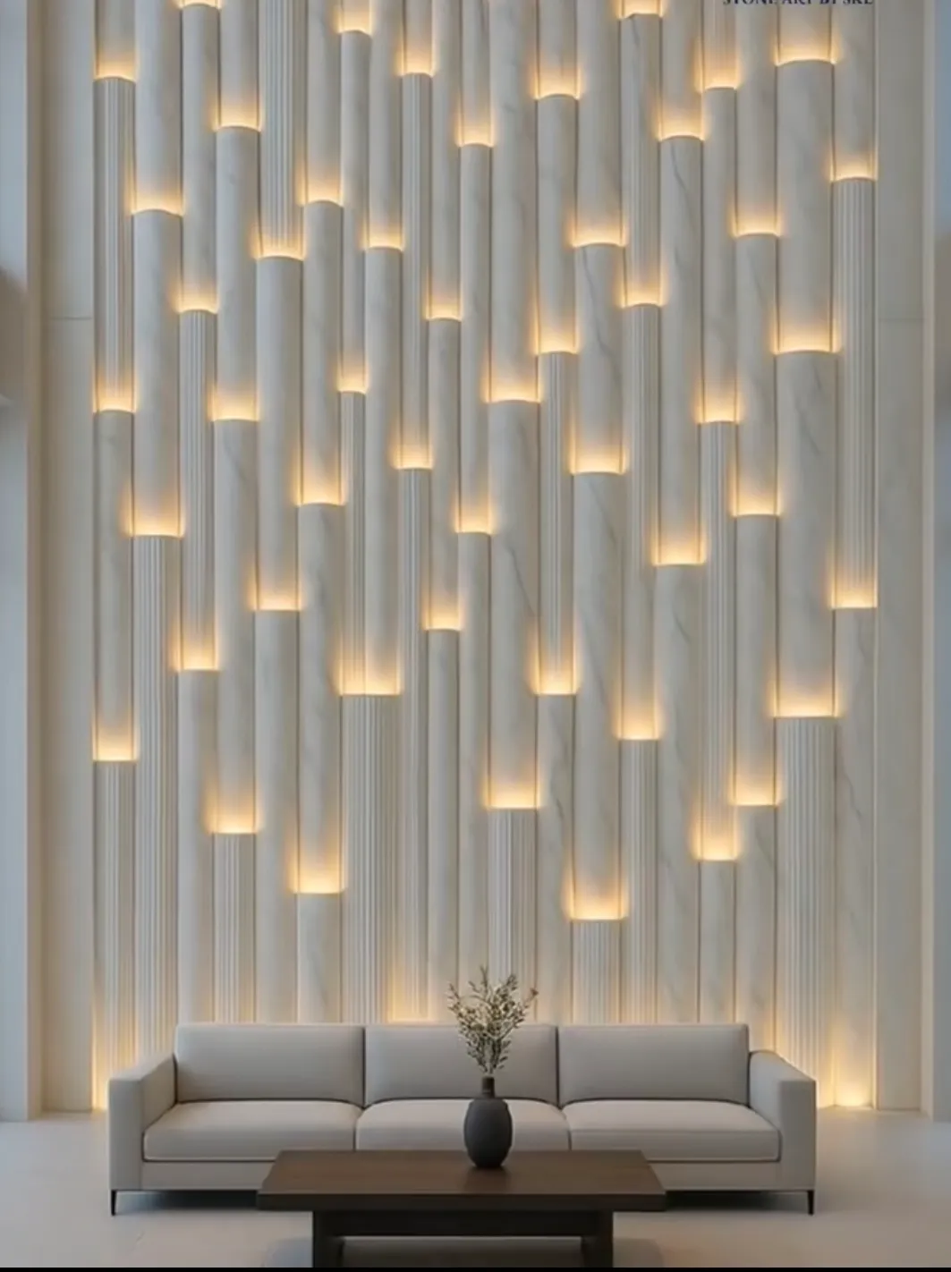 Double Height Wall Design project by Stone World