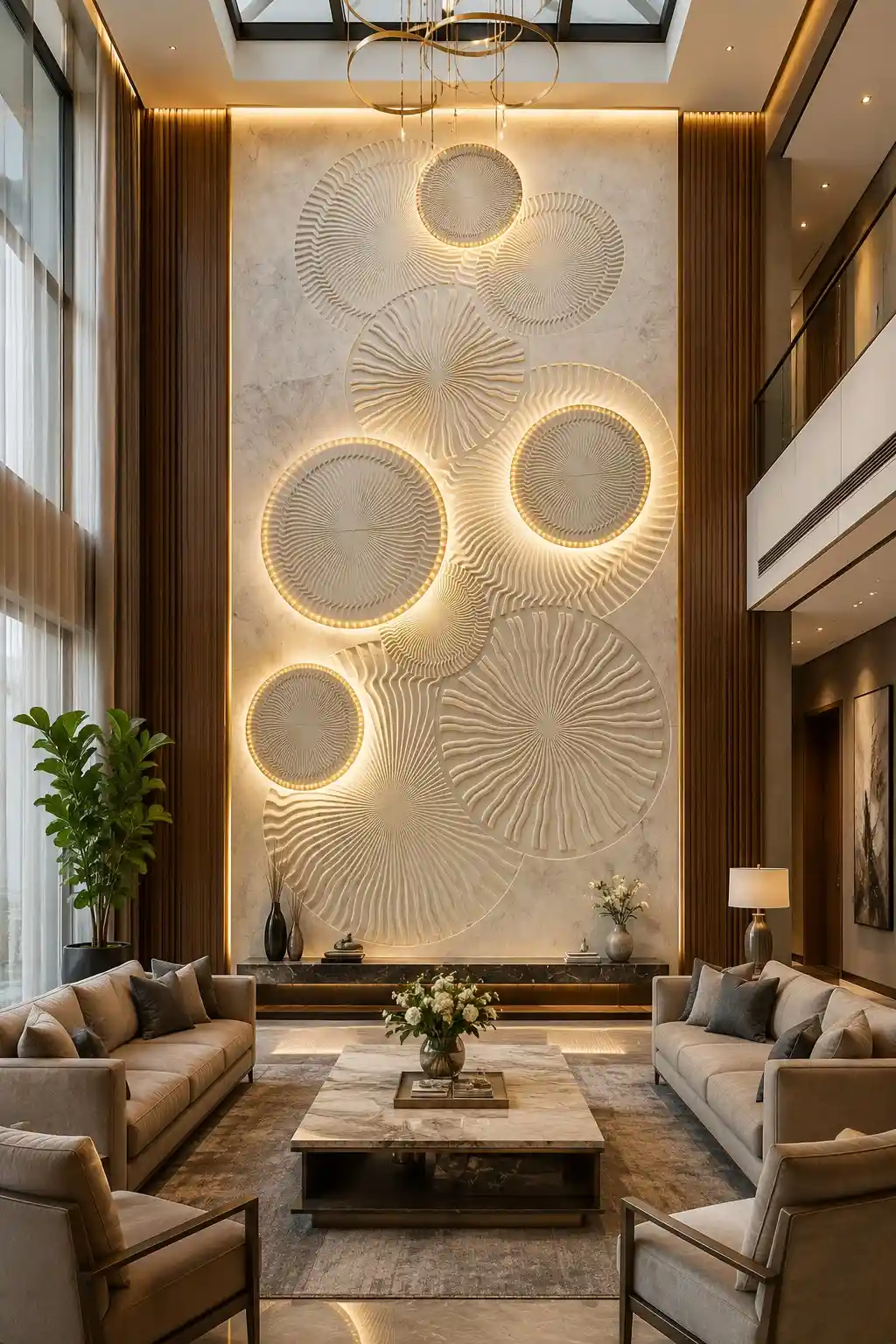 Double Height Wall Design project by Stone World