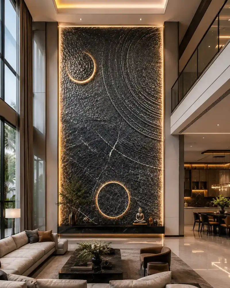 Double Height Wall Design project by Stone World