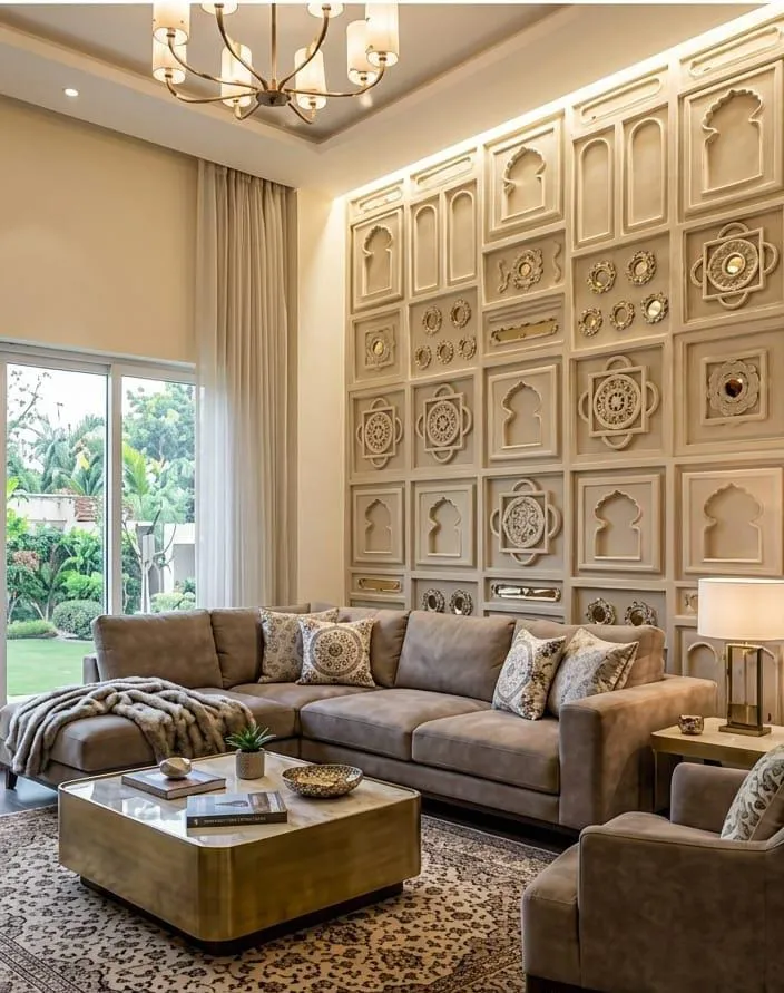 Drawing Room Stone Design project by Stone World