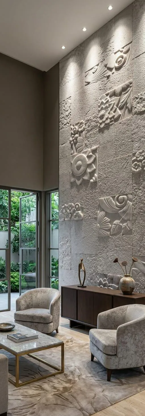 Stone Feature wall project by Stone World