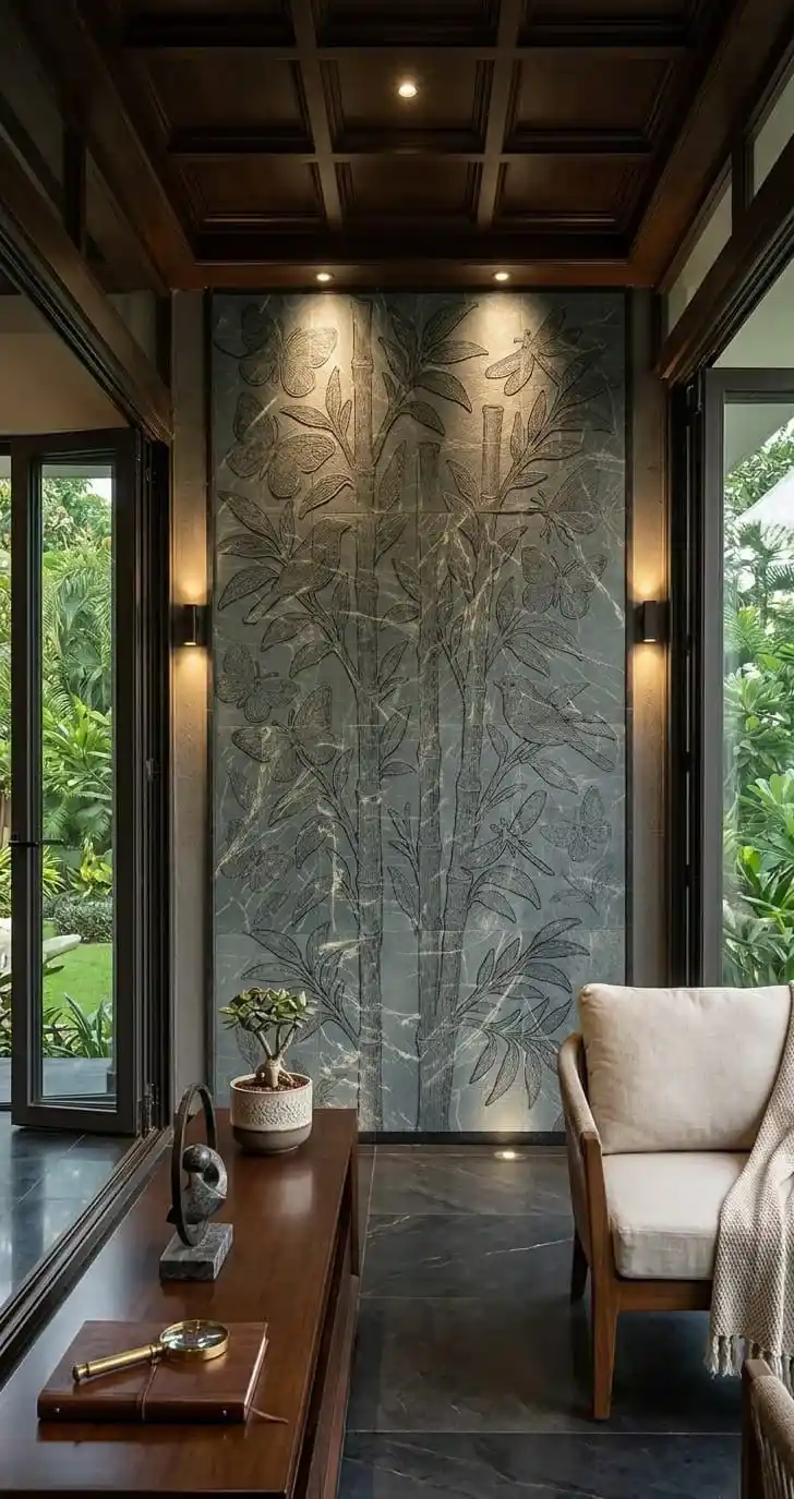 Stone Feature wall project by Stone World