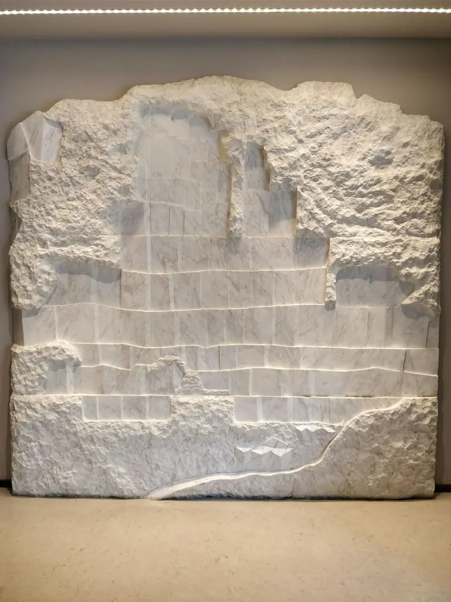 Stone Feature wall project by Stone World