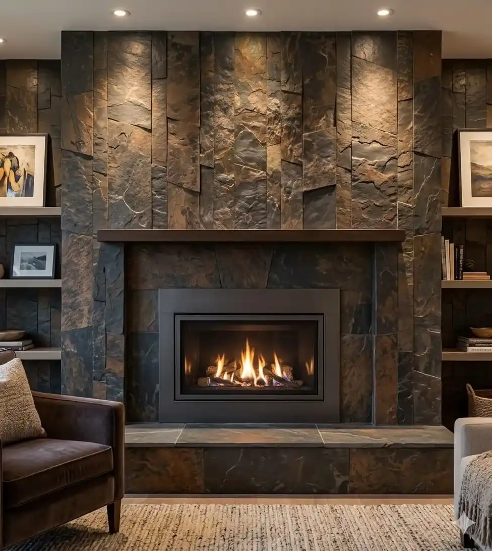 Stone Fireplace project by Stone World