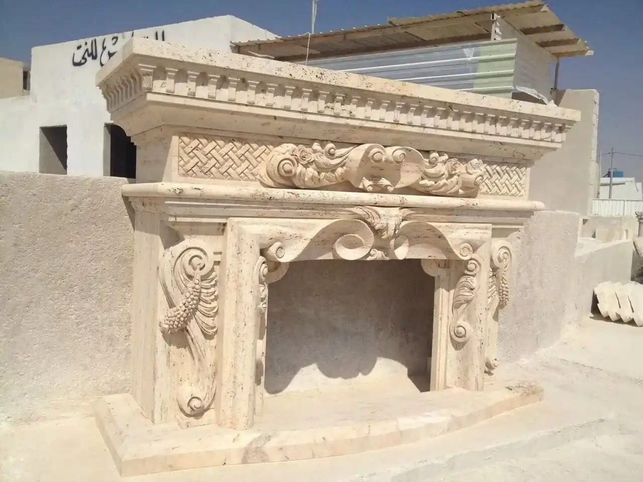 Stone Fireplace project by Stone World