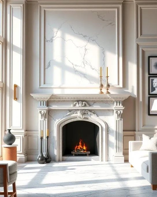 Stone Fireplace project by Stone World