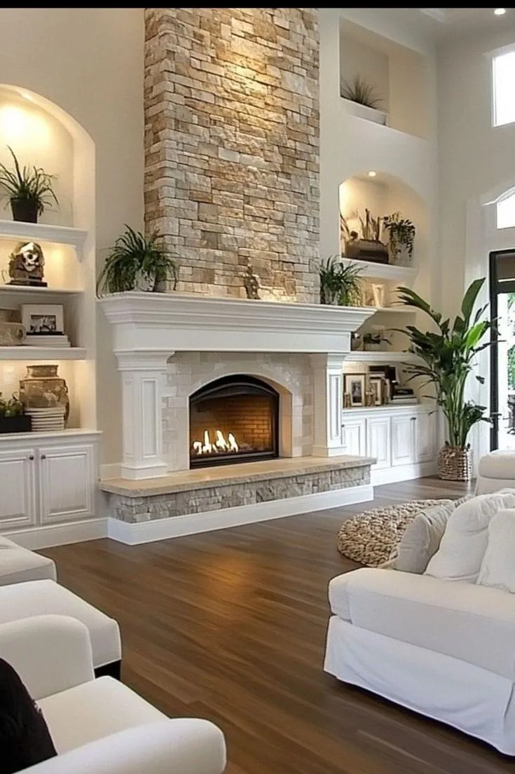 Stone Fireplace project by Stone World