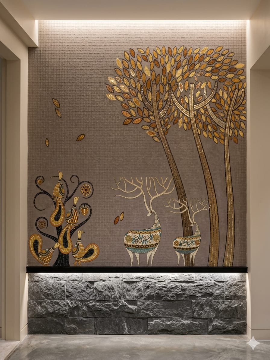 Hand Cut Carpet Mosaics sample 4 - Stone World