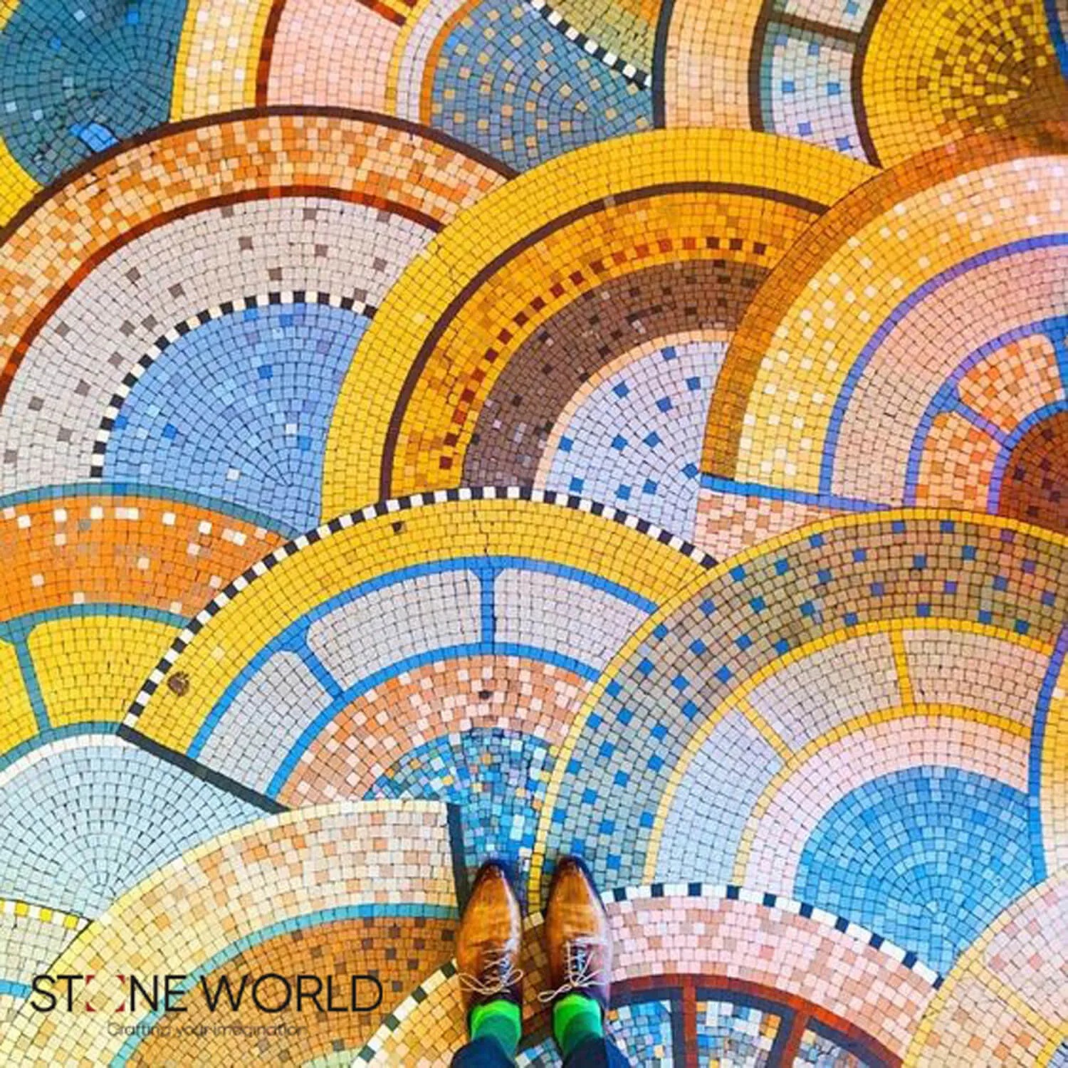 Hand Cut Carpet Mosaics sample 11 - Stone World