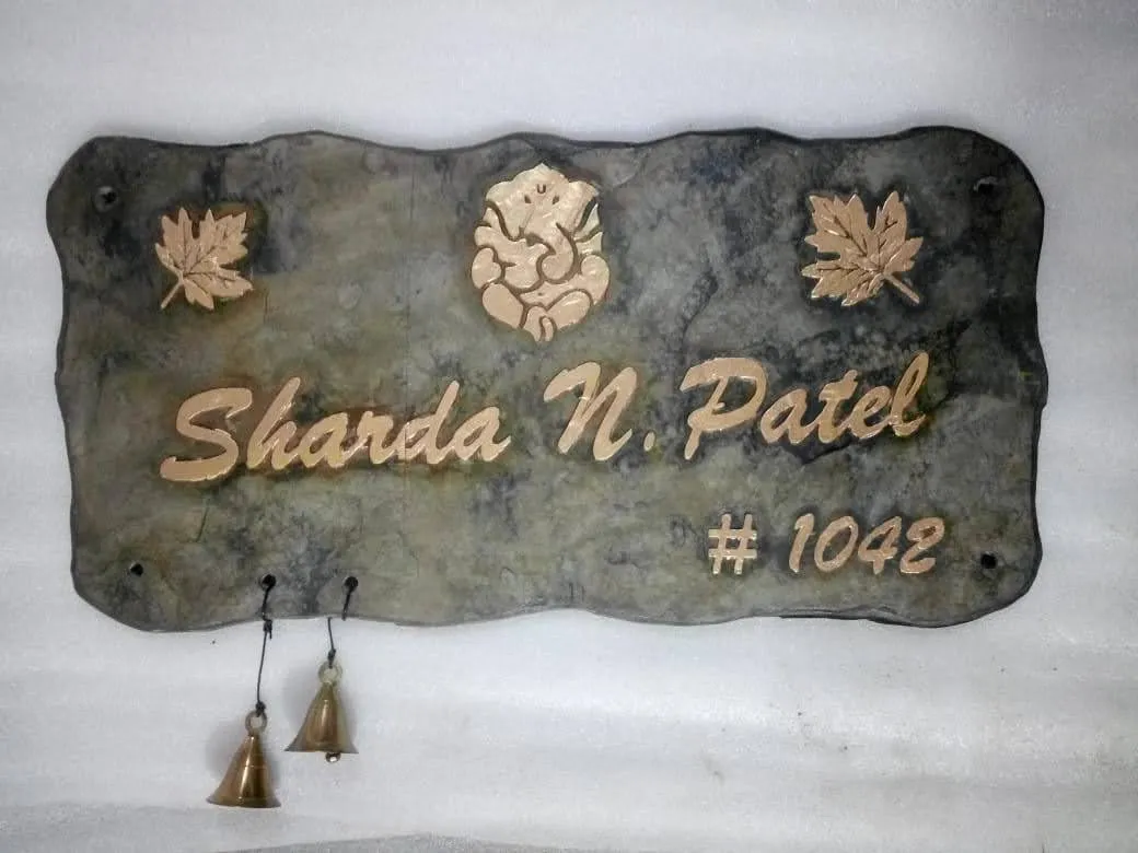 Stone Name Plate project by Stone World