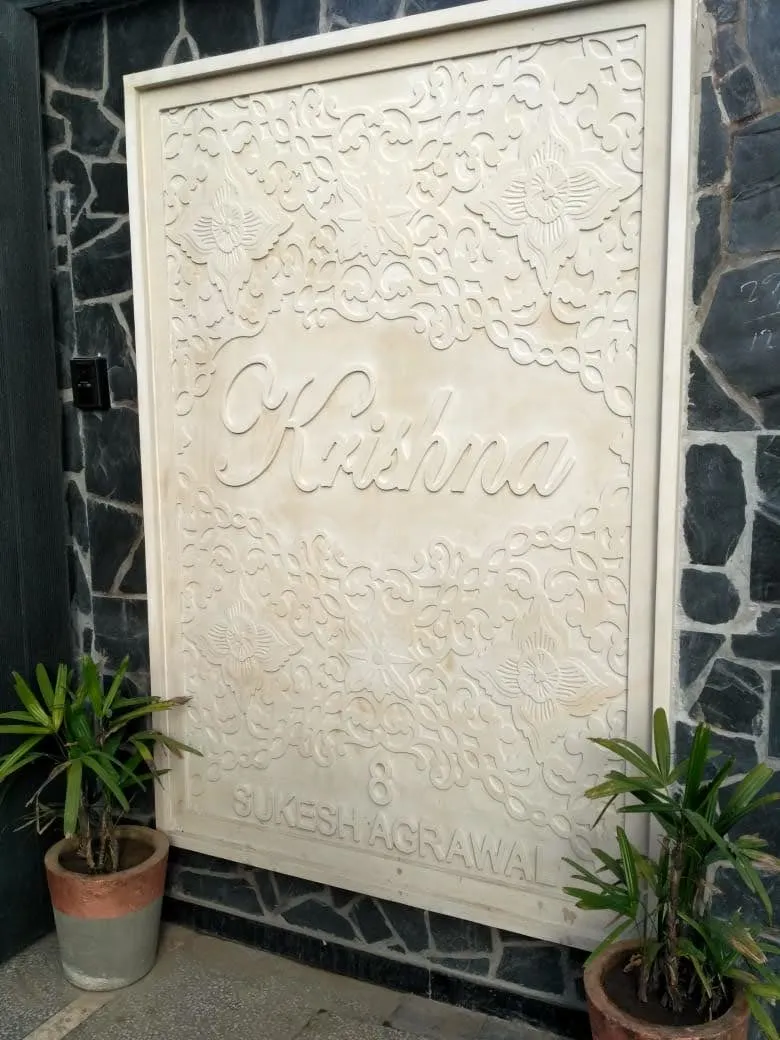 Stone Name Plate project by Stone World