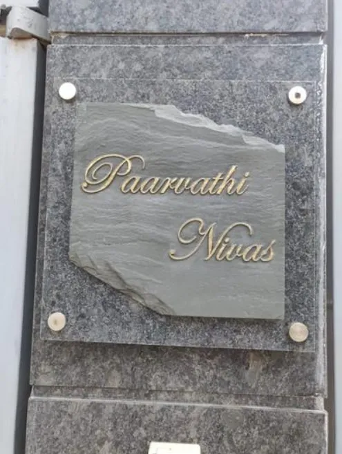 Stone Name Plate project by Stone World