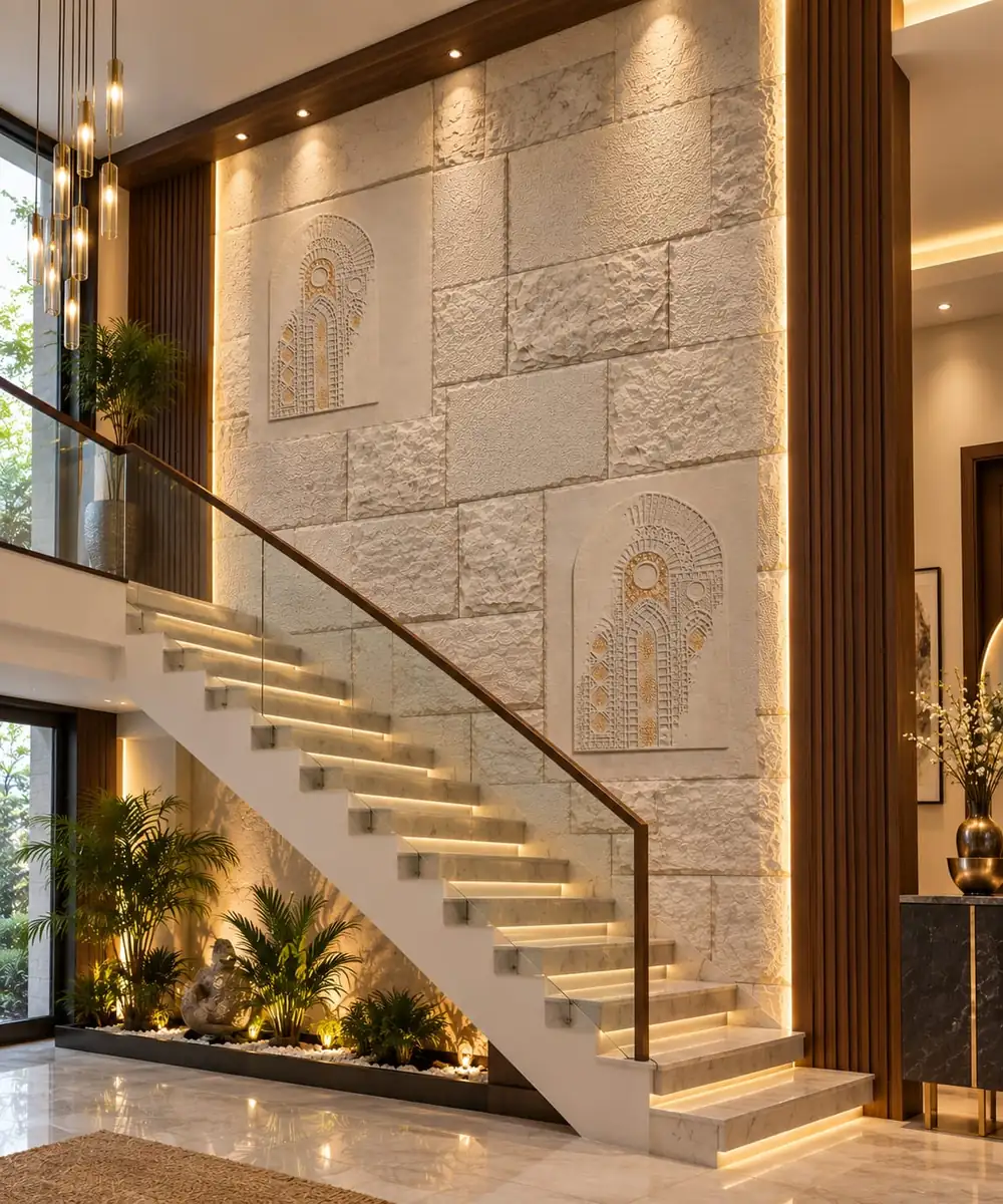 Stone Staircase Design project by Stone World
