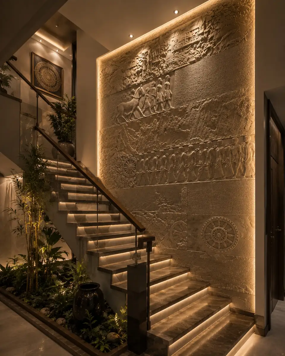 Stone Staircase Design project by Stone World