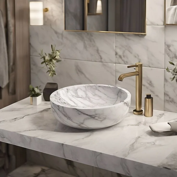 Best Stone For Wash Basin project by Stone World