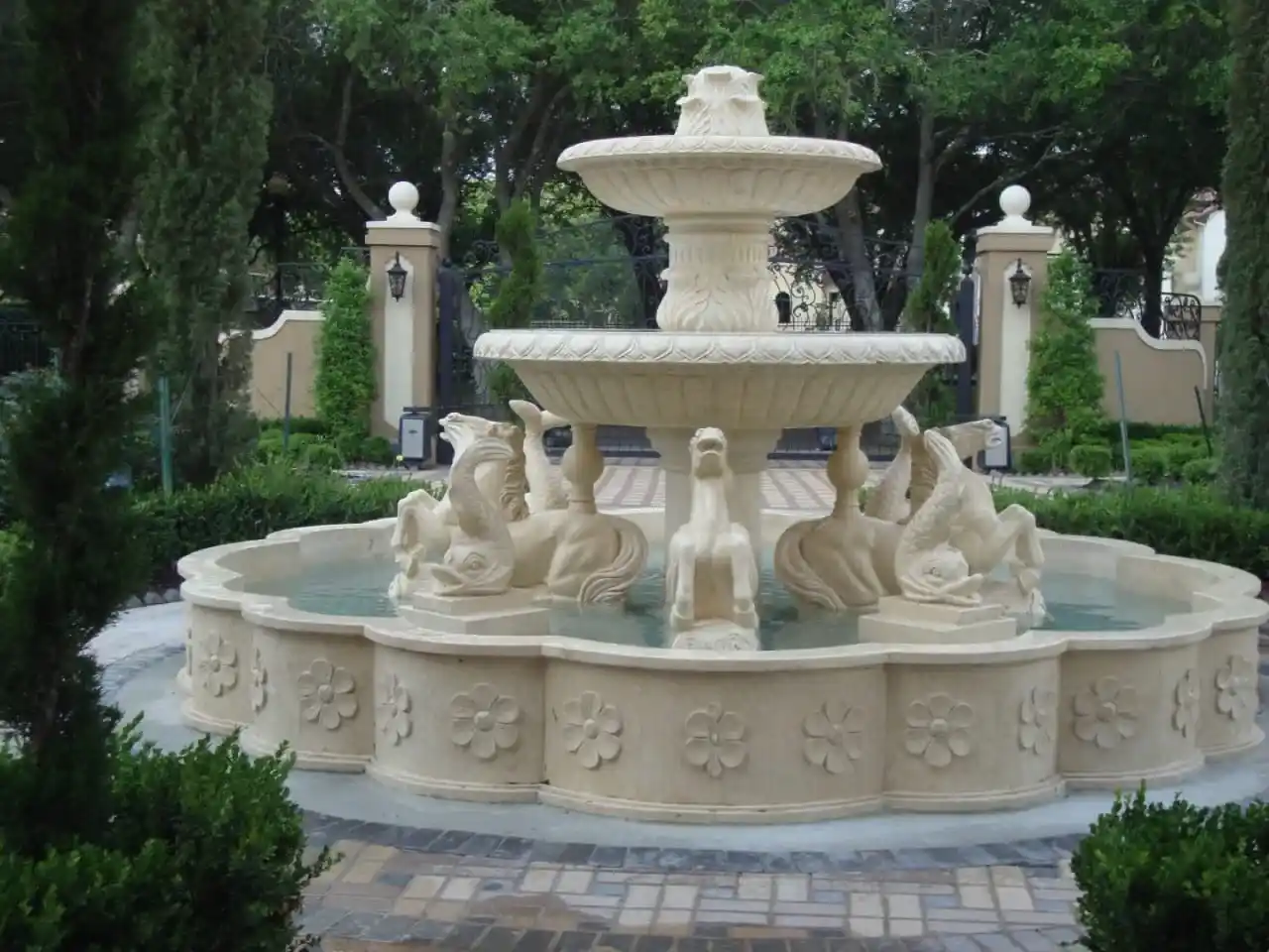 Natural Stone Water Fountain project by Stone World