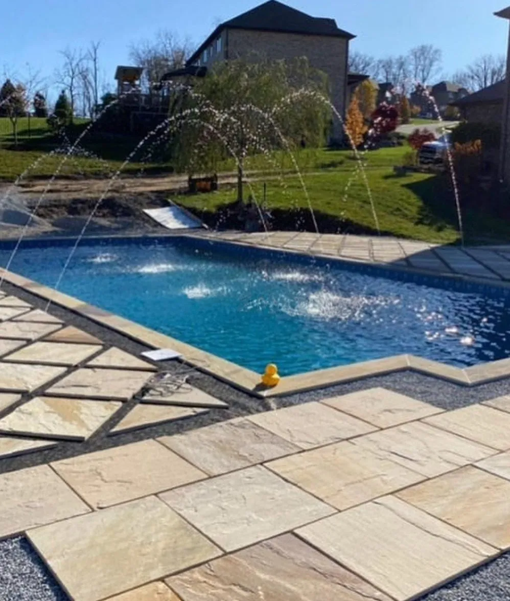 Best Natural Stone Pool project by Stone World