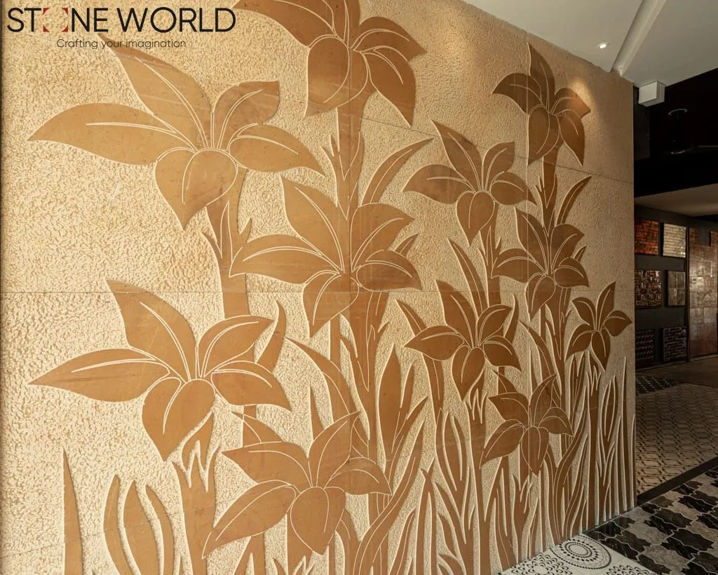 Hand Crafted Stone Murals — Stone World Collection