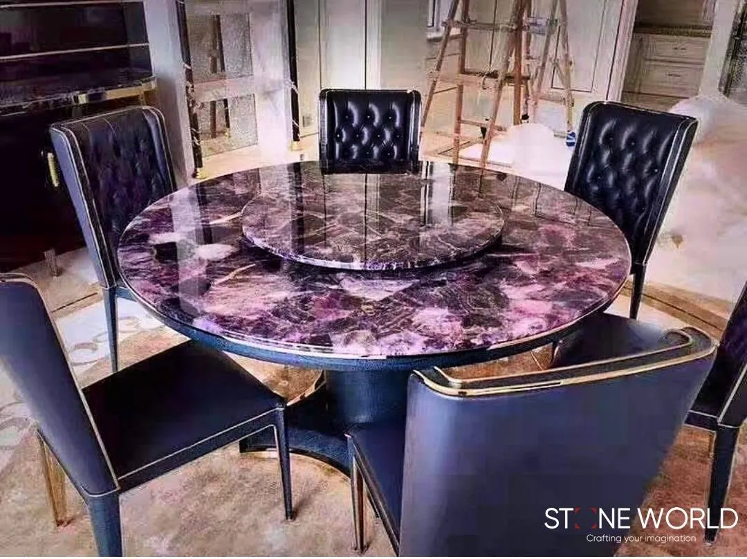 Stone Dining Table project by Stone World