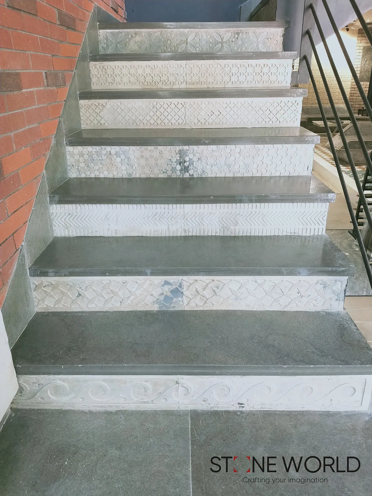 Stone Staircase Design project by Stone World