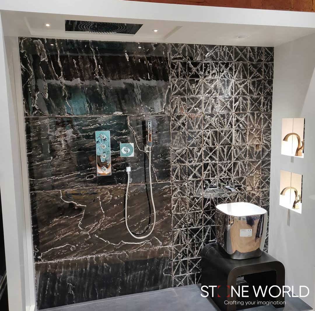 Natural Stone Bathroom project by Stone World