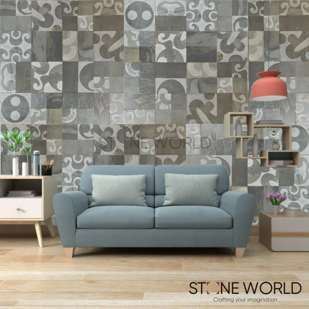 Drawing Room Stone Design project by Stone World