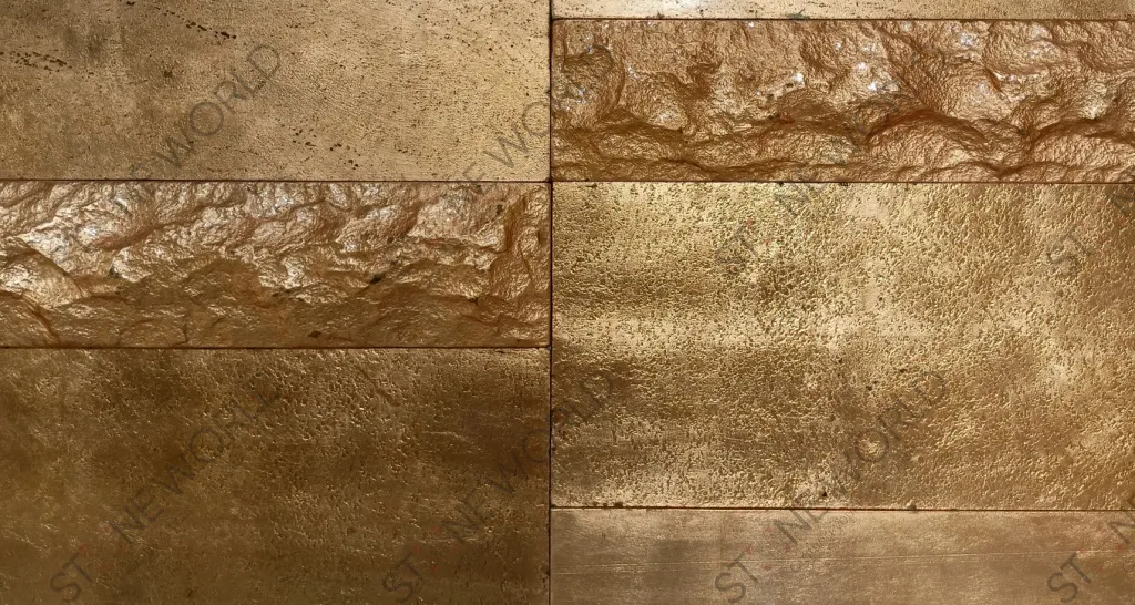 Gold Leafing on Stones — Stone World